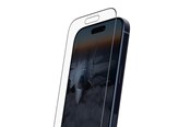 Mobiel - Beschermend glas - PanzerGlass Stealth Screen Protector w. Black Frame iPhone 17 Pro | Ultra-Wide Fit w. FASTFIT IN-A-BOX - PG69356