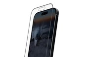Mobiel - Beschermend glas - PanzerGlass Stealth Screen Protector w. Black Frame iPhone 17 | iPhone 16 Pro | Ultra-Wide Fit w. FASTFIT IN-A-BOX - PG54911