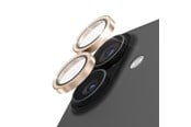 Mobiel - Beschermend glas - PanzerGlass Hoops® Glitter Gold Camera Lens Protector iPhone 17 | iPhone 16 | 16 Plus - PG46936