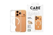 Mobiel - Covers & Cases - CARE by PanzerGlass Fashionable Case Samba Transparent w. White MagSafe iPhone 17 Pro - CR37687