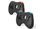 Gaming accessoires - Trade Invaders Pair of Controller Grips - Black - Nintendo Switch 2 - SW2G001