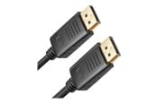 Beelscherm- en tv-kabel - Unitek Y-C608BK - DisplayPort cable - DisplayPort to DisplayPort - 2 m - 2000000174112