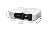 Projector - Epson Projector EB-W55 - 1280 x 800 - 4000 ANSI lumens - V11HB58040