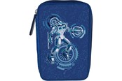 School accessoires - Tinka PENCILCASE DUBBLE CYBER ROBOT COOL SCHOOL - 8-804716
