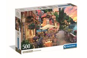 Puzzels - Clementoni 500 pcs CB HQC Lake Como Vloer - 35582