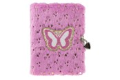 School accessoires - Tinka DIARY PLUSH ROSA SOMMERFUGL - 8-802166