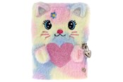 School accessoires - Tinka DIARY PLUSH CAT M/HJERTE - 8-802121