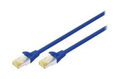 Netwerk - kabel - DIGITUS patch cable - 1 m - blue - Blauw - 1m - DK-1644-A-010-B-10