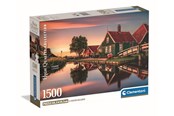 Puzzels - Clementoni Jigsaw Puzzle Zaanse Schans 1500 pcs. Vloer - 31734