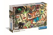 Puzzels - Clementoni Puzzle The Butterfly Collector 500 pcs. Vloer - 35581