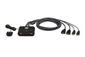 KVM Switch - ATEN CS22HF 2-Port USB FHD HDMI Cable KVM Switch - CS22HF-AT
