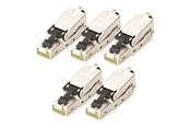 Netwerk - kabel - DIGITUS network connector - Zilver - DN-93631-5
