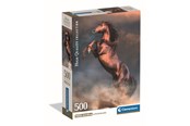 Puzzels - Clementoni 500 pcs CB HQC Wild Red Stallion Vloer - 35595
