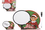 Creatief spelen - Elves Behavin' Badley Elf Message Board with Marker & Sponge - 600304