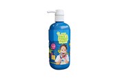 Creatief spelen - Natural Face & Finger Paint Blue 1000ml Bottle Dispenser - 109008