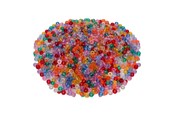 Creatief spelen - Colorations - Pony Beads Transparent 6x9 mm 1000 pcs. - 43BL03