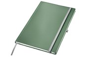 Schrijfblokken, formulieren en notitieboekjes - Leitz Style notitieboek A4 gelijnd met harde kaft, Groen - 44751053
