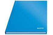Schrijfblokken, formulieren en notitieboekjes - Esselte Notebook Solid Hardcover A5 Squared 90 gram 80 sheets light blue - 46660030