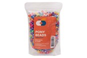 Creatief spelen - Colorations - Pony Beads Mother of Pearl Effect 6x9 mm 1000 pcs. - 43BL04