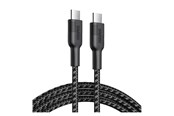 USB-kabel - Choetech 1.2m USB-C - USB-C PD 60W Cable Black - XCC-1003-V1-BK