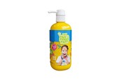 Creatief spelen - Natural Face & Finger Paint Yellow 1000ml Bottle Dispenser - 109006