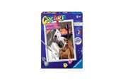 Creatief spelen - Ravensburger CreArt Paint by Numbers - Sunset Horses - 200528