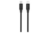 USB-kabel - GreyLime Braided USB-C to USB-C 60W Cable Black 2 m - C21C60C2M04
