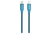USB-kabel - GreyLime Braided USB-C to USB-C Cable Blue 2 m - C21CC2M01