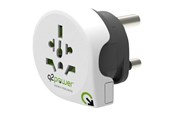 Voedingskabel (extern) - Q2Power World to South Africa Travel Adapter - 1,100220