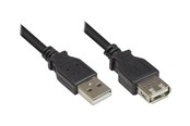 USB-kabel - Alcasa electronik Good Connections - USB extension cable - USB to USB - 3 m - 2511-OF3S