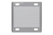 Rackkoffers - Ubiquiti UniFi - rack shelf - toolless - mini - UACC-RACK-SHELF-TL