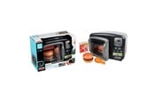 Doen-alsof spelen - Red box Microovn m/lys lyd & 5 dele - 16178