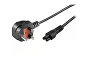 Voedingskabel (intern) - Deltaco DEL-109F-UK - power cable - BS 1363 to IEC 60320 C5 - 3 m - DEL-109F-UK