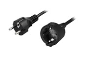 Voedingskabel (extern) - Deltaco DEL-112S - power extension cable - power CEE 7/7 to CEE 7/4 - 3 m - DEL-112S