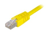 Netwerk - kabel - Deltaco STP-607GL - patch cable - 70 cm - yellow - Geel - 0.7m - STP-607GL
