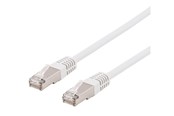 Netwerk - kabel - Deltaco SFTP-620VH - patch cable - 20 m - white - Wit - 20m - SFTP-620VH