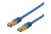 Netwerk - kabel - Deltaco patch cable - 1 m - blue - Blauw - 1meter - SFTP-61BAH