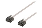 Netwerk - kabel - Deltaco patch cable - 1 m - grey - Grijs - 1m - UUTP-2020