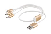 USB-kabel - EPZI Lightning cable - Lightning / USB - 50 cm - USB-MULTI05