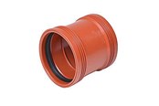 Afvoerproducten - Wavin PP double sleeve 200mm - 1553260