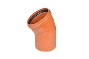 Afvoerproducten - Wavin PVC bend 30° 250mm - 550518