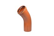 Afvoerproducten - Wavin PVC bend 45° 400mm - 550527