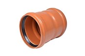Afvoerproducten - Wavin PVC double sleeve 315mm - 550206