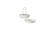 Keuken accessoires - Zone Denmark - Singles Egg Cups with Holder - Warm Grey - Set of 4 - 332023