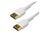Beelscherm- en tv-kabel - StarTech.com RHDMM1MPW - RHDMM1MPW