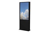 Muurbevestigingen, AV-bevestigingen & AV-meubels - HI-ND stand - totem - for flat panel - outdoor - black - Max - recommended for 55" - OD5517-5401-02