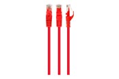 Netwerk - kabel - Gembird Cablexpert patch cable - 3 m - red - Rood - 3m - PP6U-3M/R