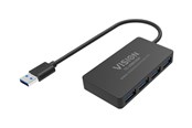 USB hub - Vision - hub - 4 ports USB hub - 4 - USB 3.2 - Zwart - TC-USBHUB4P