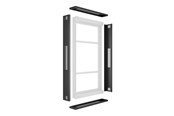 Muurbevestigingen, AV-bevestigingen & AV-meubels - Multibrackets M mounting component - for digital signage LCD panel - black - Max 63 kg - recommended for 55" - 7350105219191