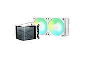 CPU koeler - Tryx PANORAMA SE 240 mm white - CPU waterkoeling - Max 28 dBA - L-P240L-AM2M-G0W